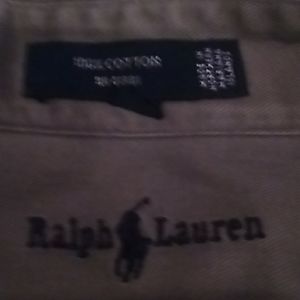 Ralph Lauren button down Black label